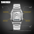 SKMEI 1220 Fashion Casual Watch Men Digital Dual Time Sports Chronograph 3bar Waterproof Quartz Wristwatches relogio masculino